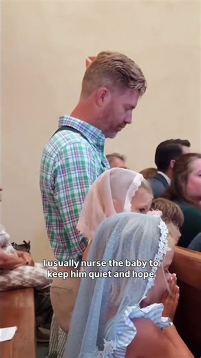 👨‍👩‍👧‍👦⛪ 9 KIDS… AND THEY’RE ALL HEADED TO MASS