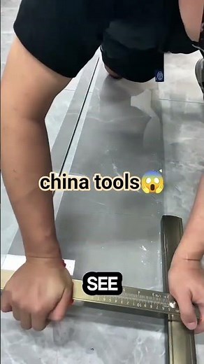 the best china tools | how to cut long tile 😱 #shorts