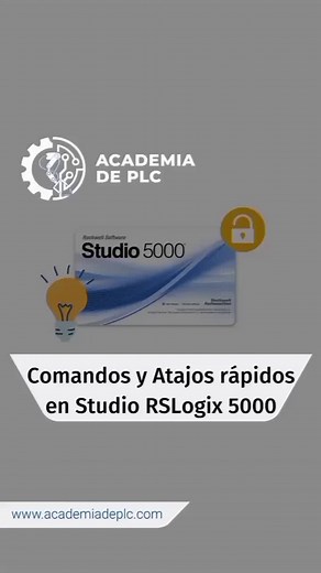 Comandos y Atajos Rápidos en Studio RSLogix 5000 / Allen Bradley ⚡Síguenos y aprende con nosotros todo sobre el mundo de la automatización. #Automatizacionindustrial #controlindustrial #allenbradley #mecatronica #siemens #roboticaindustrial #Automatización #automation #AcademiaDePLC #RodrigoDiaz #motion #plcprogramming