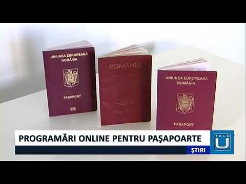Programări online pentru pașapoarte