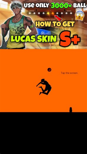 Finally I Got Lucas Skin - The Spike Volleyball Story #thespike #gaming #shorts