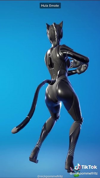 Lynx Fortnite Loading Screen Animation with Hula Emote Tail