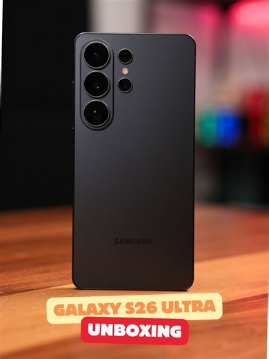Unboxing Galaxy S26 Ultra Hitam – Review & First Impressions
