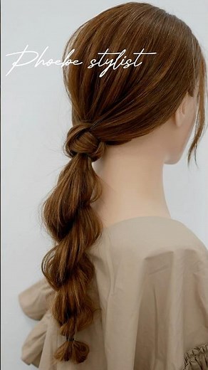 詳細教學點上方👆🏻👆🏻👆🏻～ #hairstyle #綁頭髮 #hair #hairtutorial #綁頭髮教學