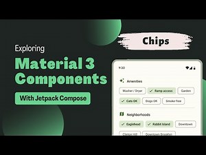 Chips | Exploring Material Design 3 Components | Jetpack Compose | Android | Kotlin
