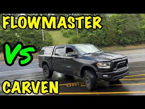RAM 5.7L HEMI V8: FLOWMASTER Vs CARVEN!