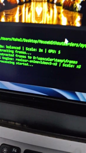 custom Video upscaler in my pc using python