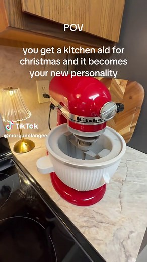 Homemade Ice Cream Recipe with KitchenAid Machine