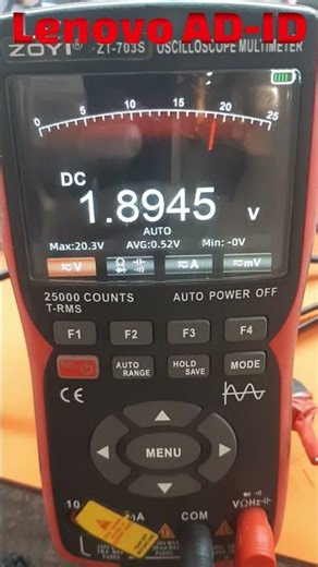 Lenovo Adapter ID Pin Explained: How to Measure Voltage on the Motherboard #laptoprepair