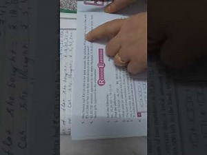 Class -5 , Maths ( Ex-3 and review exercise of Ch-3)