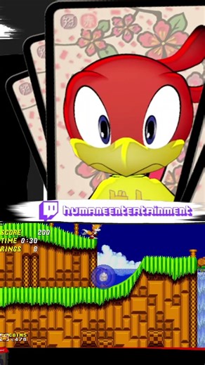 Tails teaches you how to use the Spin Dash | #humaneentertainment on #Twitch