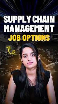 🔥Want a Supply Chain Job in 2026? | Supply Chain Management Job Options | Intellipaat #shorts