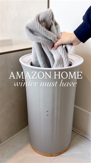 Karisa Udy | Kailye Adair on Instagram: "✨COMMENT LINK✨ and we’ll DM you the link for this towel/blanket warmer from Amazon! ❤️‍🔥 We use it for towels, blankets, pajamas, robes, cozy socks and more! 🙌🏼 It’s truly the best thing EVER! #amazonfinds #wintermusthave #thesistershoppers #asmr #asmrsounds"