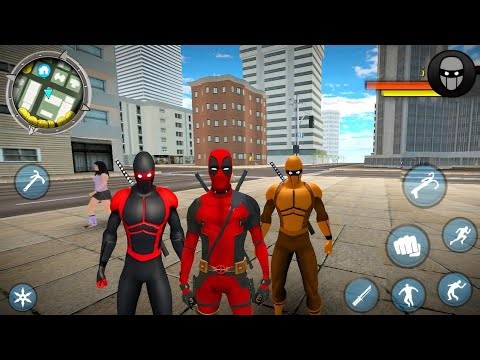 Blue ninja Game Amazing Superhero New York Gangstar #59 New Games Android Gameplay