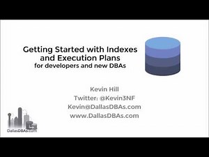 Index and Execution Plan basics