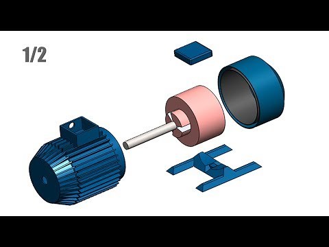 SolidWorks M Tutorial #101: Motor Parts Drawing, pt1