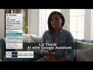LG 4K OLED Smart TV with LG 4K Blu-Ray Player on QVC