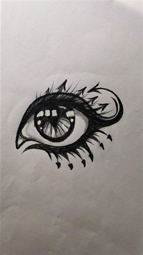 devil eye draw tutorial...✨ #art #sketch #drawing #howtodraw #tutorial #shorts