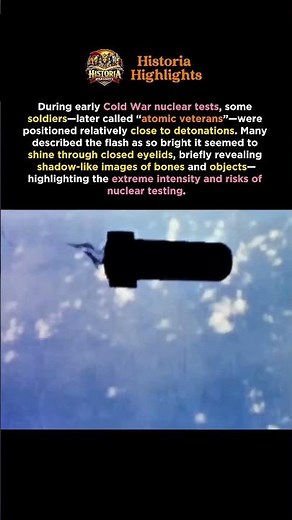 The Soldiers Who Witnessed Nuclear Blasts Up Close