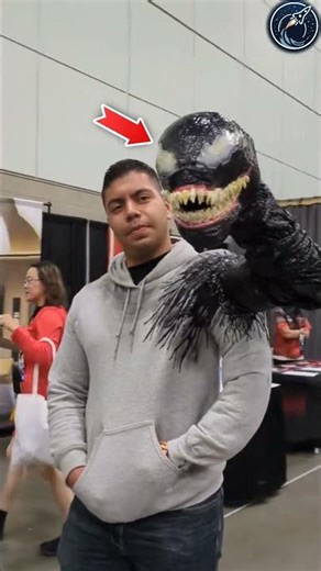 Everyone was saying this man's venom costume was real 😱🫡 #respect #shorts #ytshorts