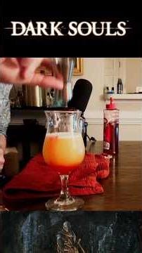 How To Make The Estus Flask #darksouls #cocktailrecipe