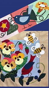 Tweet as Honey Applique Quilt Pattern, Birds, Bees, Flowers (paper Copy) - Etsy