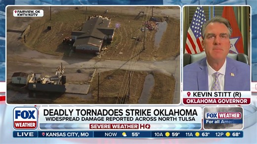 Oklahoma Governor Kevin Stitt joins FOX Weather after tornado outbreak devastates state