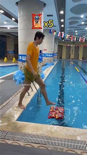 How many packets of chips can save someone from drowning❓