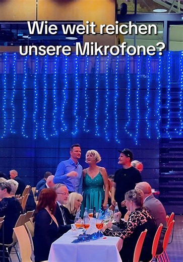 Produkttest: Reichweite von Mikrofonen testen. #diesetypen #comedy #backstage #microphones #dji