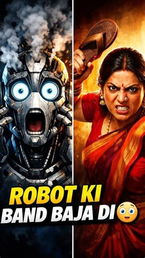 Mummy vs Robot 😳👡