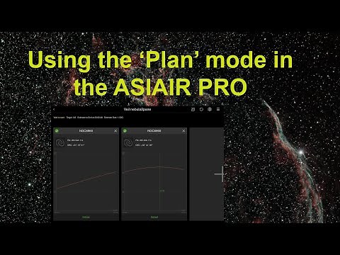 How to use the Plan mode in the ASIAIR PRO
