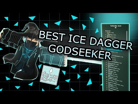 THE BEST GODSEEKER ICE DAGGER BUILD IN DEEPWOKEN|