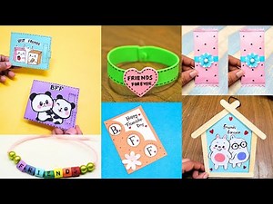 DIY 6 Easy & Cute Friendship Day Gift Ideas| Gift making for Best friend| Handmade BFF gift ideas