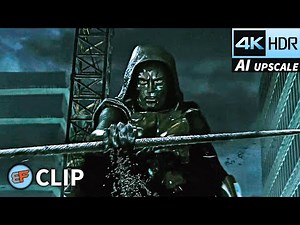 Dr. Doom Stabs Sue Storm Scene | Fantastic Four Rise of the Silver Surfer (2007) 4K HDR Movie Clip