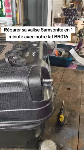 Réparer votre valise Samsonite rapidement et facilement