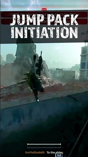 Jump Pack Training Footage #helldivers2 #gaming