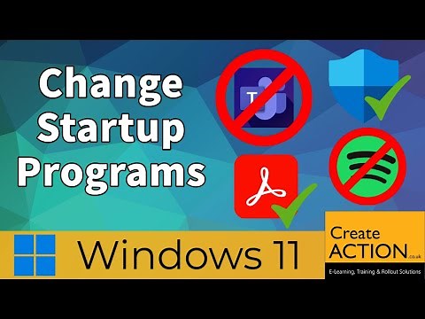 Disable/ Change which Programs and Apps load at Startup in Windows 11!