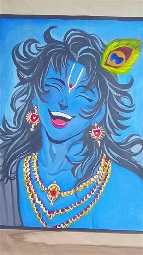 krisana ji ka complete art work🙏🙏🙏radhe radhe dosto