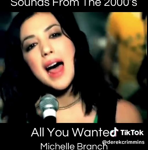 Sounds From The 2000’s - All You Wanted by Michelle Branch (2002) #2000sthrowback