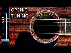 OPEN G TUNING | KEITH RICHARDS | GUITAR TUNER