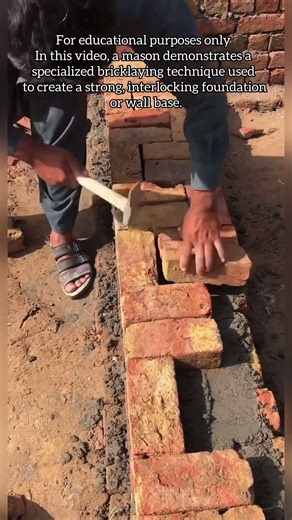 Traditional Interlocking Brick Masonry Techniques