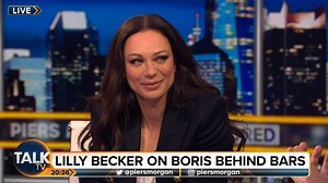 "You don't want to divorce him, do you?" Lilly Becker has sensationally revealed live on Piers Morgan Uncensored that she is STILL married to her ex Boris Becker. Does she want it to stay that way? | Piers Morgan Uncensored