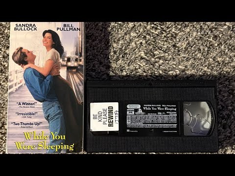 Opening To While You Were Sleeping 1995 Vhs (Slightly Damaged) 