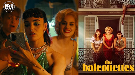 Noémie Merlant & Sanda Codreanu On Sex, Murder, Comedy, Catharsism & The Balconettes - HeyUGuys