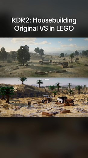 RDR2: LEGO Housebuilding Comparison