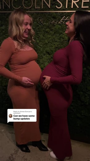 37 Weeks Pregnant Bump Date Update with Best Friends