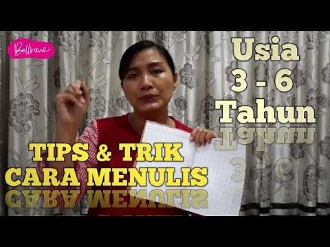 Tips dan Trik cara mengajarkan menulis yang bagus dan cepat untuk anak Usia 3 sd 6 Tahun