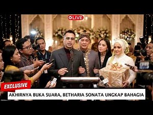 Finally speaking out! Betharia Sonata expresses her happiness about her marriage to an East Javan...