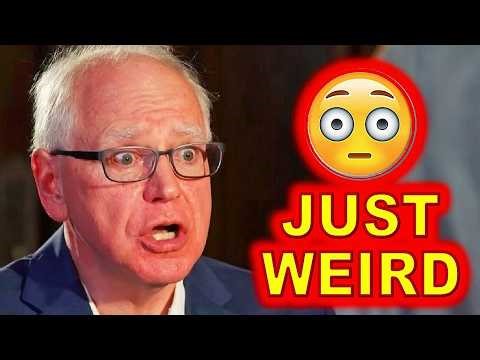 And you THOUGHT Tim Walz Couldn't be Any WEIRDER.....
