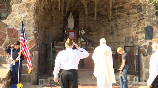 Historic St. Mary's Grotto in Windthorst rededicated
